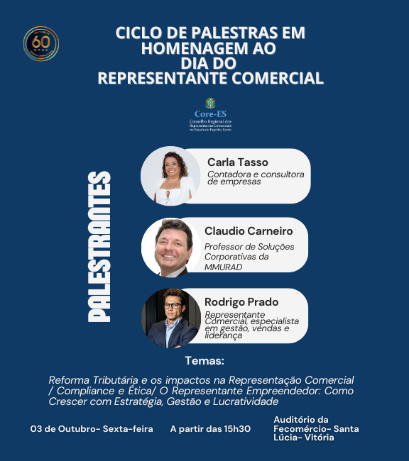 Core-ES | Conselho Regional dos Representantes Comercias no Estado do Espirito Santo